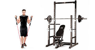 Marcy Power Rack and Bench