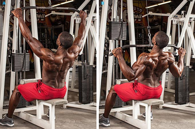 Wide-Grip Lat Pull-Down