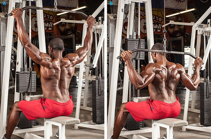 Behind-the-Neck Lat Pull-Down