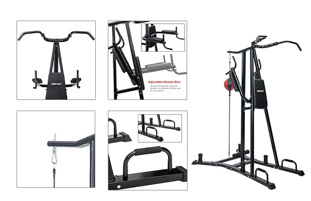 Merax Boxing Power Tower Combo Home Fitness Workout Station Review