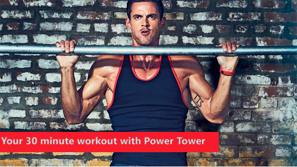 Workout With Power Tower