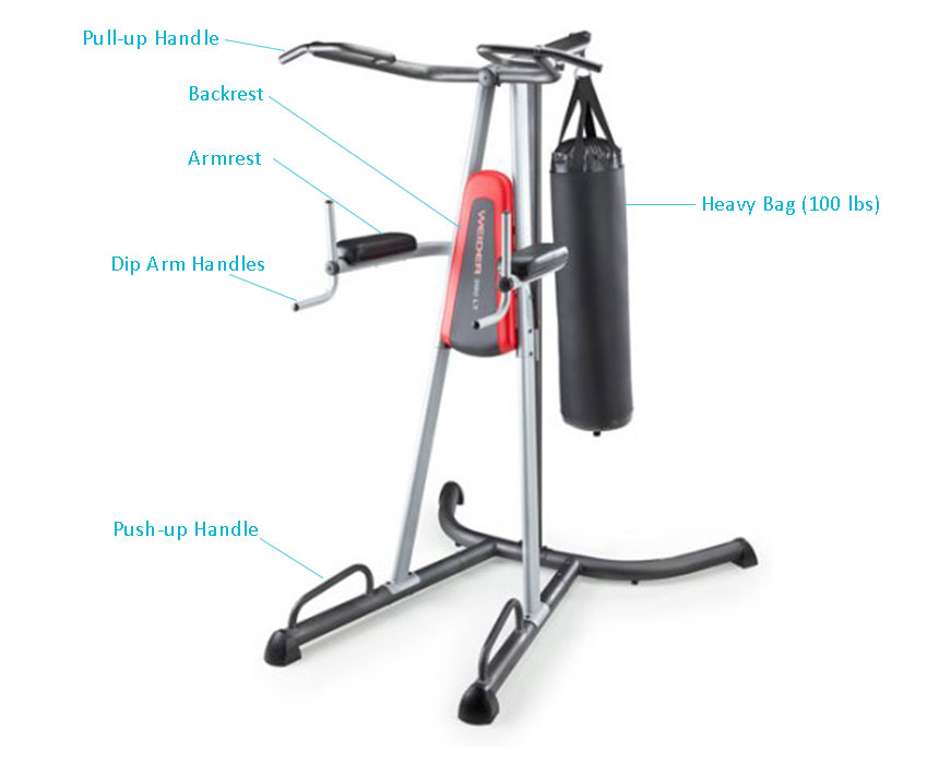 Weider 390 LT Power Tower parts 